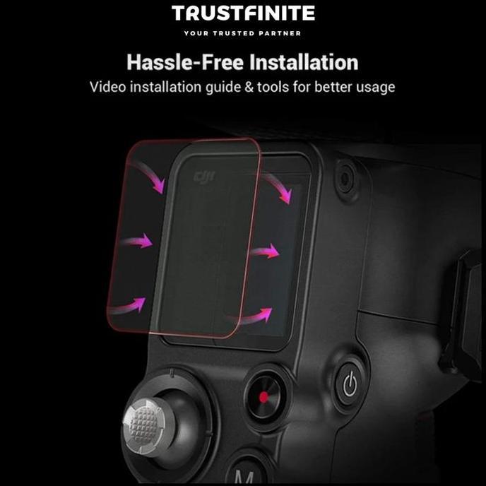 OEM Protective Tempered Glass DJI RS 4 / RS 4 Pro / Anti Gores Pelindung DJI RS 4 / RS 4 PRO