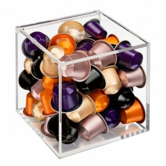 Ityes- Nespresso Capsule Holder / Nespresso Capsule Box Acrylic / Coffee Box