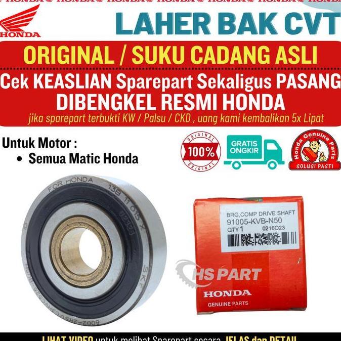 Laher Bearing Bak Cvt New Beat Beat Esp Genio Scoopy Vario Original