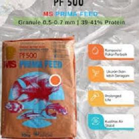 (KARGO) Pakan Benih Ikan PF 500 10 Kg PRIMA FEED 500 10 kg Pelet Benih Ikan PF500 10kg ( Fresh Pack 