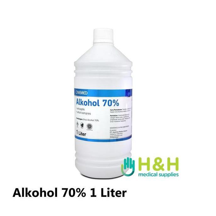 Bebasaja- Alkohol 70% 1 Liter / Alkohol 70% / Alkohol 1 Liter / Alkohol