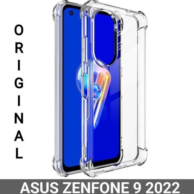AsusCASE ASUS ZENFONE 9 2022 Soft Case AntiCrack Airbag Original Aksesoris Handphone