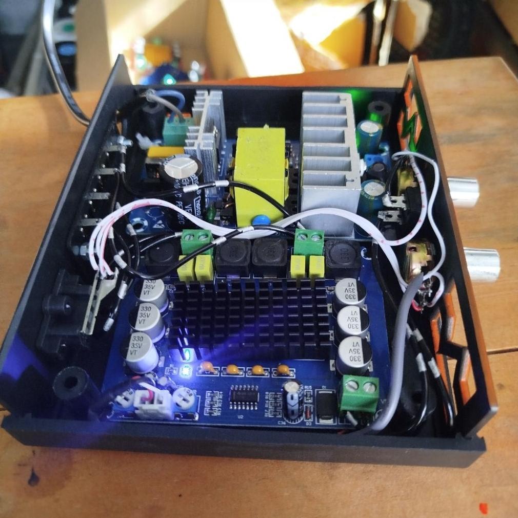 SIAP PAKAI POWER AMPLIFIER STEREO 2X 120 WATT TPA3116 tpa 3116 3116d2