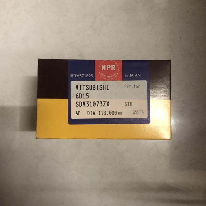 Ring Piston/Ring Seher Mitsubishi Fuso 6D15 Npr Promo