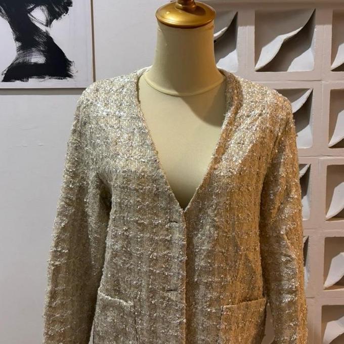 PREMIUM / BLAZER TWEED ATASAN WANITA TYPE JAS