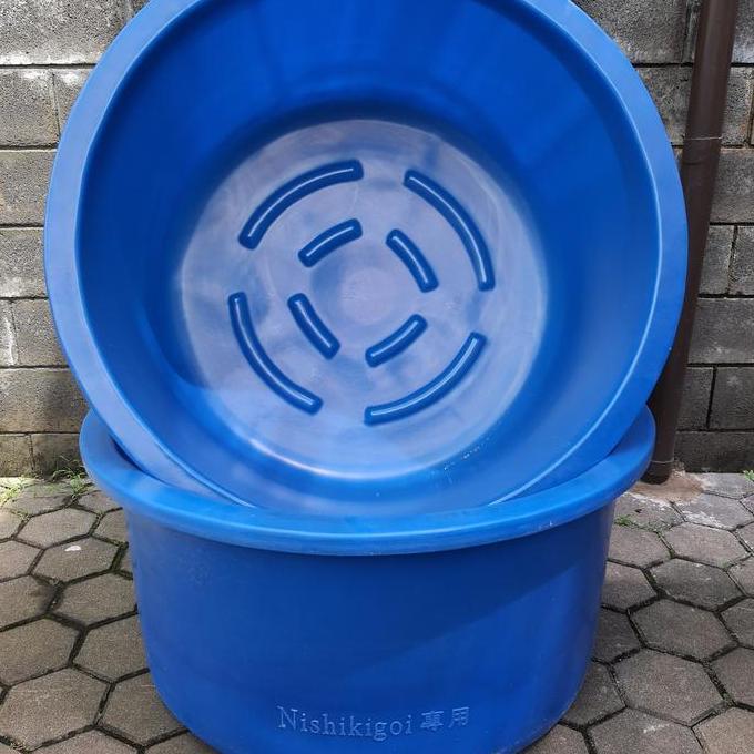 NEW Bak / Ember Plastik Nishikigoi / Ikan Koi Diameter 100cm