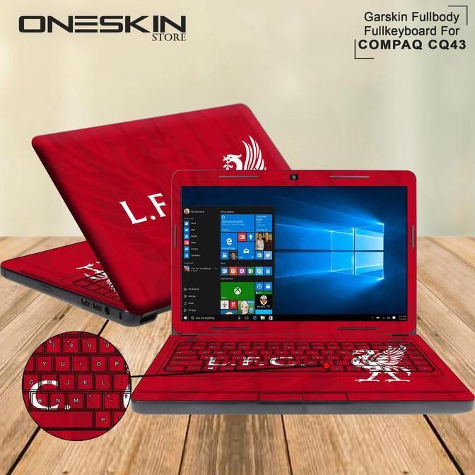 BEBAS ONGKIR - Garskin Laptop Cover Laptop Compaq CQ43-205TU CQ43-301TU FullBody