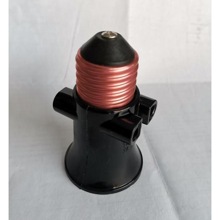 Fiting Fitting lampu kombinasi dg colokan listrik tembaga Torch E27 Alqshop