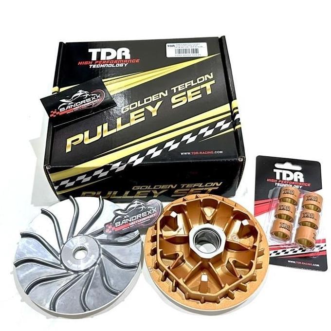 Pulley TDR Golden Teflon For PCX 160-ADV 160-Vario 160+ Roller TDR