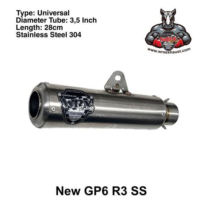 Knalpot WRX Silincer New GP6 R3 SS