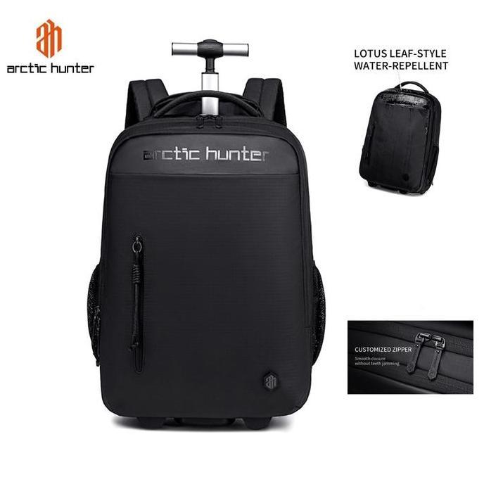 Arctic Hunter LG00657-1 Tas Ransel Backpack Semi Koper 15.6 Inch Laptop With Wheels