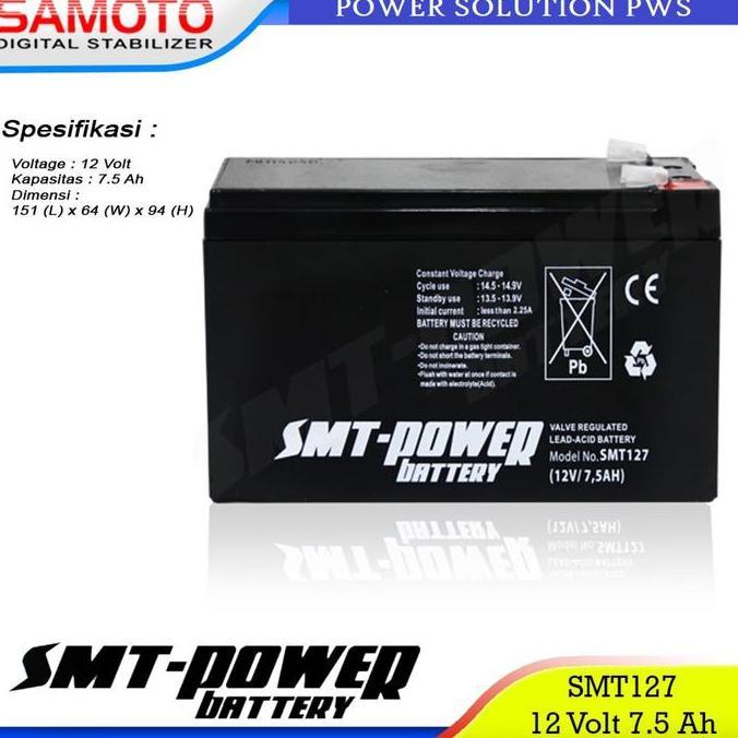 Aki baterai kering mobil motor pliko mainan anak 12v 7ah 7,2ah 7,5ah