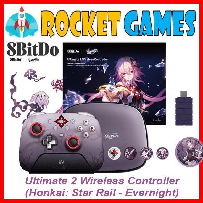 8Bitdo Ultimate 2 Wireless Controller Honkai : Star Rail Evernight Limited Edition