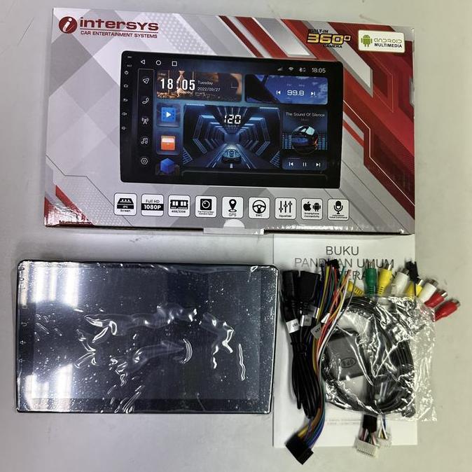 Head Unit INTERSYS IDT-9155 CP layar 9inch