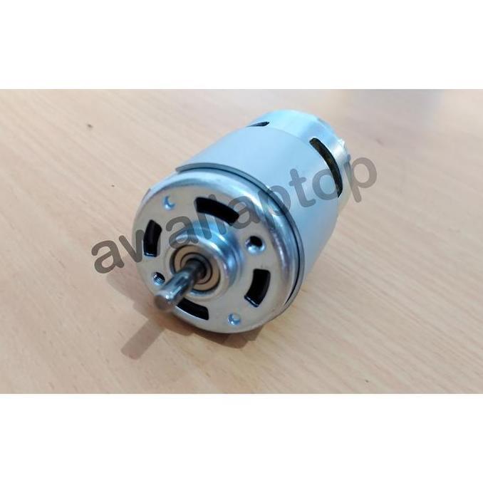 Asli Motor Dc 775 150W Koil Besar Double Bearing 12V 15000Rpm