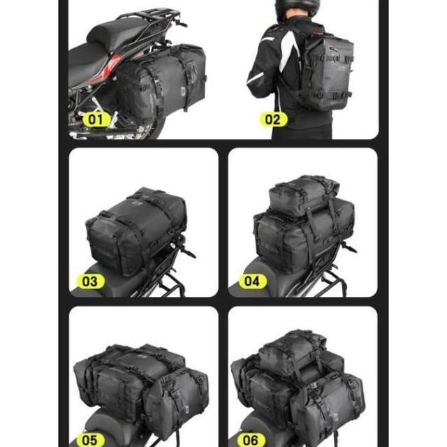 Tas Motor Rhinowalk Mt22 Motorcycle Pannier 81530L Wateroof