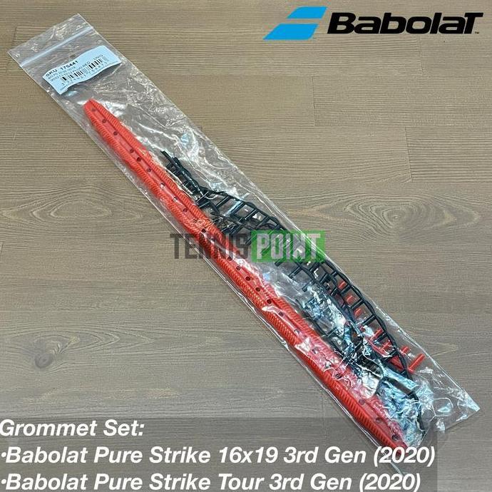 Promo Babolat Pure Strike 16x19/ Tour 2020 Original Grommet Bumper Set Tenis Diskon