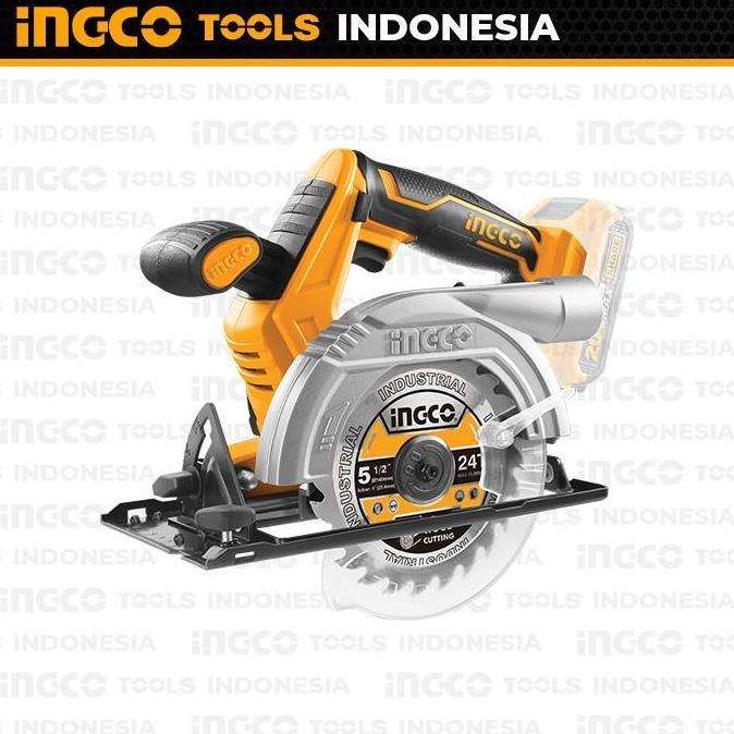 P20S Cordless Circular Saw (6") INGCO CSLI1401 - Mesin Gergaji Kayu Serkel 20 V