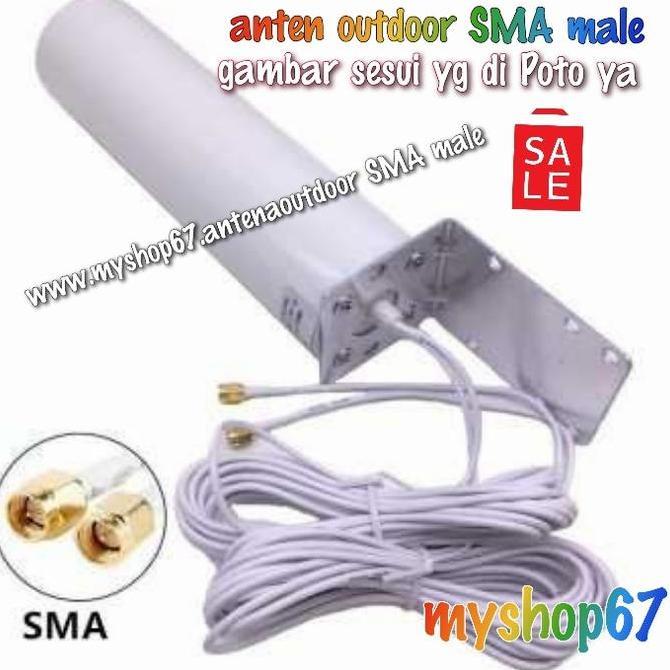 TAKLISHUU Antena Modem Huawei 3G/4G Outdoor Konektor SMA Male