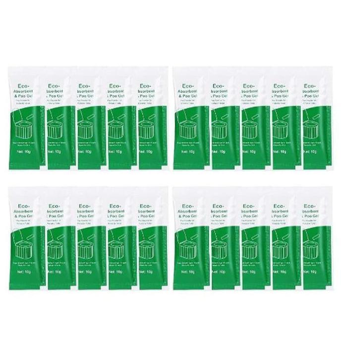 RANMEU 10g10PCS Serbuk Ajaib Poo Gel, Serbuk Toilet Darurat, Mengubah Cairan Urine Cocok Untuk Peraw