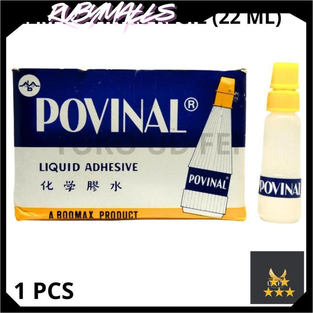 (1 PCS) Lem Povinal/ Lem povinal Kecil/ Lem Povinal Besar/ Lem Povinal 22ml/ Lem Povinal 75ml UDF