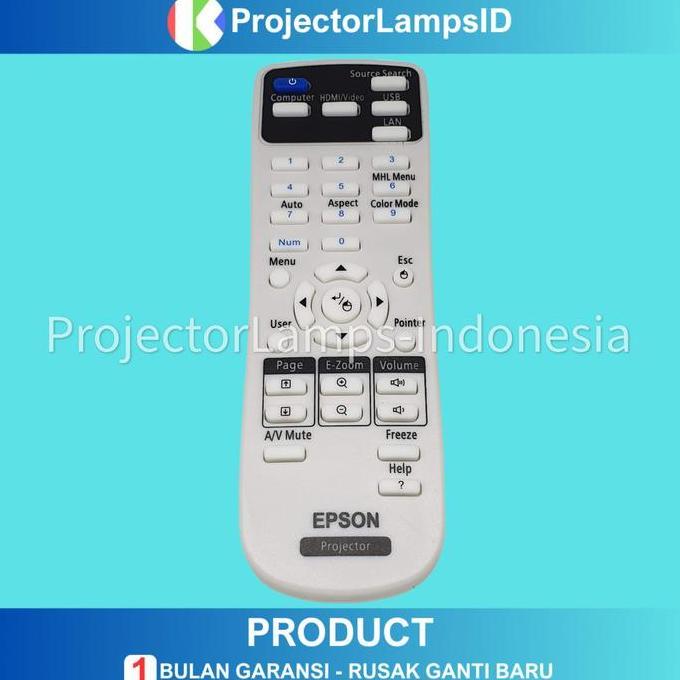 DV273 - Remote Remot Projector Proyektor Epson EB-S100 EB-X100 EB-S7 EB-X7 EB-S9 EB-X9 EB-S11 EB-X11