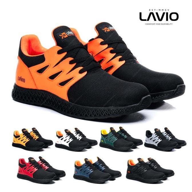 Sepatu Safety Shoes Sport Lavio Alden Ujung Besi Best Quality