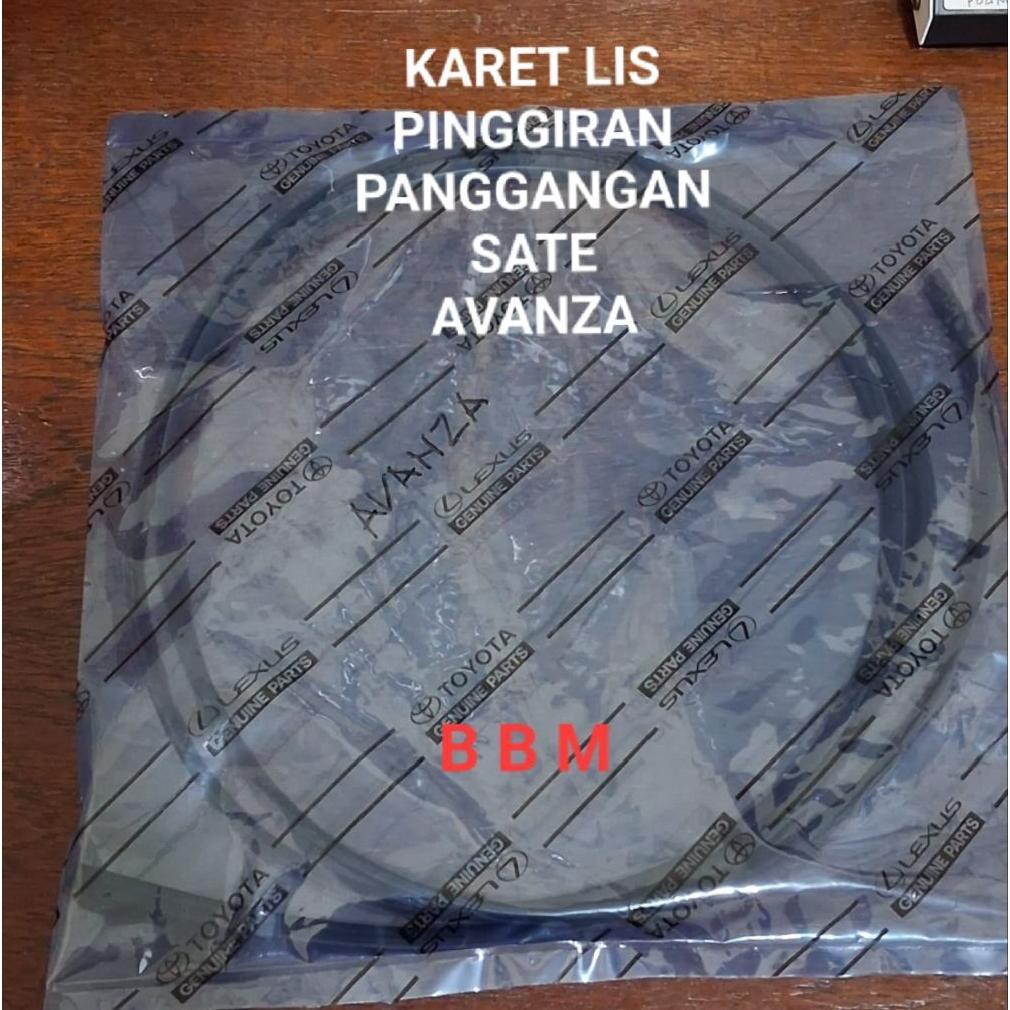 Karet Lis Pinggiran Panggangan Sate Mobil Avanza Xenia
