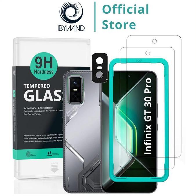 Tempered Glass Ibywind untuk Infinix GT 30 Pro 5G dengan Easy Installer