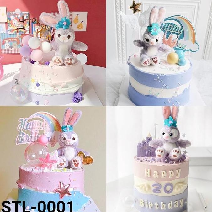 ```````] GR-STL-0001 Cake topper hiasan kue figurine stella lou