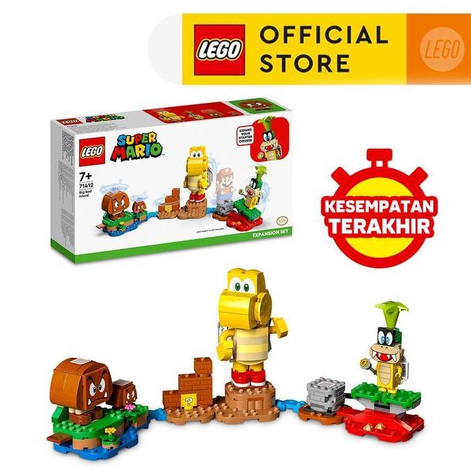 JM LEGO Super Mario 71412 Big Bad Island  (354 Pieces), Mainan, Toys, Bricks