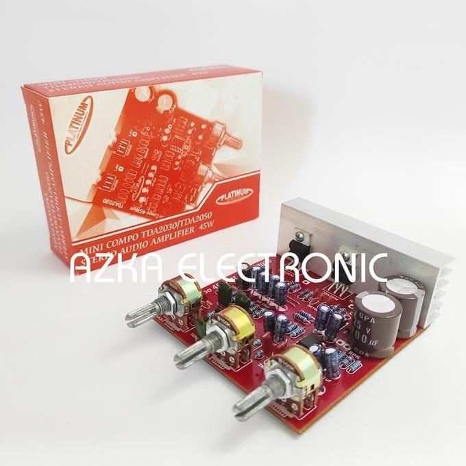 KIT POWER AMPLIFIER MINI COMPO TDA 2030 STEREO BEST SELLER