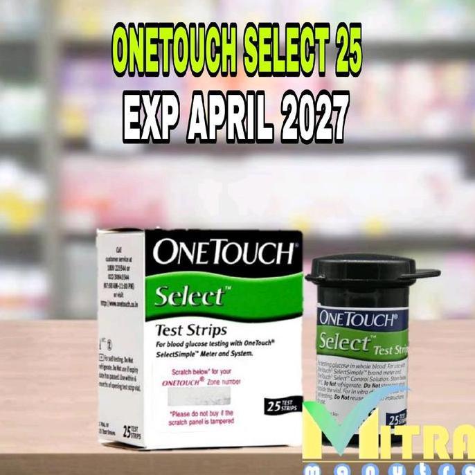 ONE TOUCH SELECT 25 STRIPS ORIGINAL
