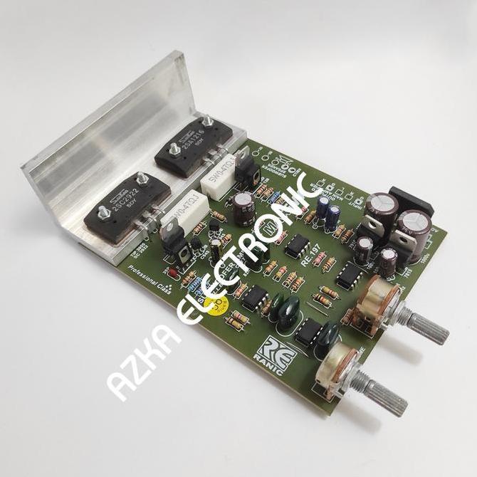 KIT POWER AMPLIFIER SUBWOOFER AKTIF 2.1 CHANNEL HEMAT