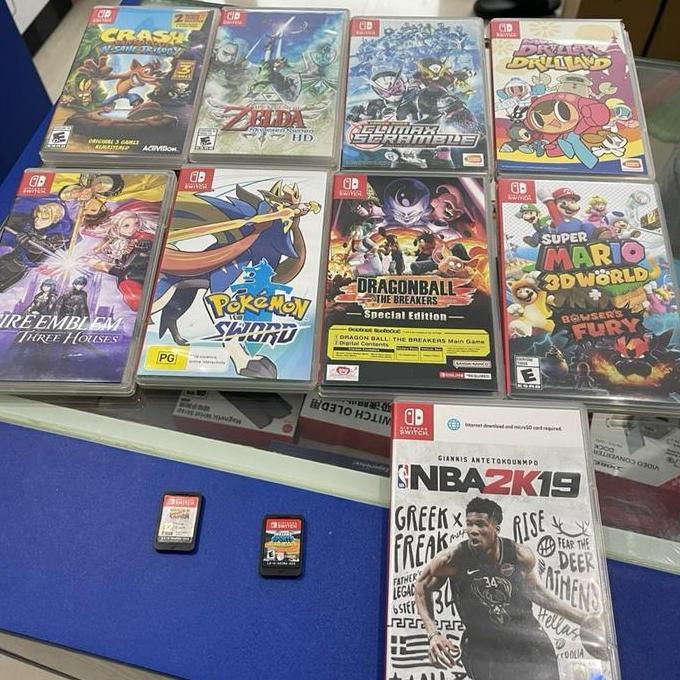 Bestseller- Kaset Nintendo Switch Original Bekas / Second Normal