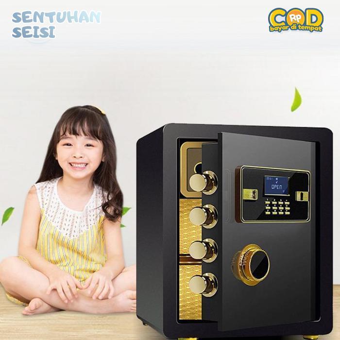 Bisa COD Brankas Digital Tahan Api Tahan Congkel Brankas Uang Brankas Besar Elektrik Ukuran 45cm 60c