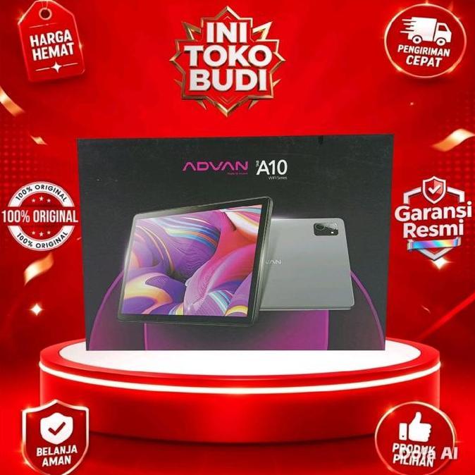 Advan Tablet A10 4/64 Wifi Only Garansi Resmi