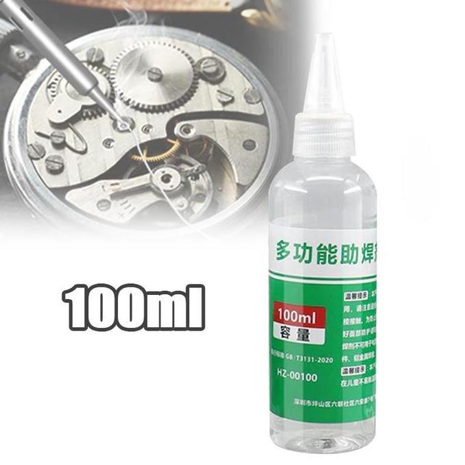 MUZACIO New Arrivals100ML Stainless Steel Flux Solder Nikel Kuningan Tembaga Besi Bearing Solder Pas