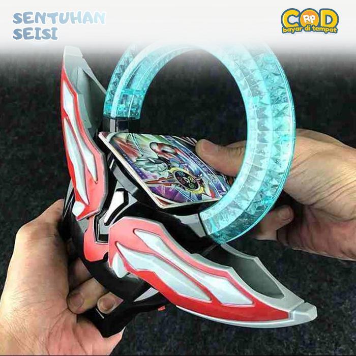 Bisa COD Lingkaran Induksi Orb Gelang Cincin Ultraman Orb Transformator Suci Ultraman Mainan Transfo
