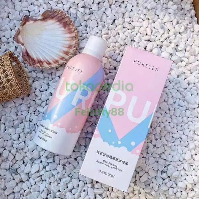 DEFAECO PUREYES milk white shower gel