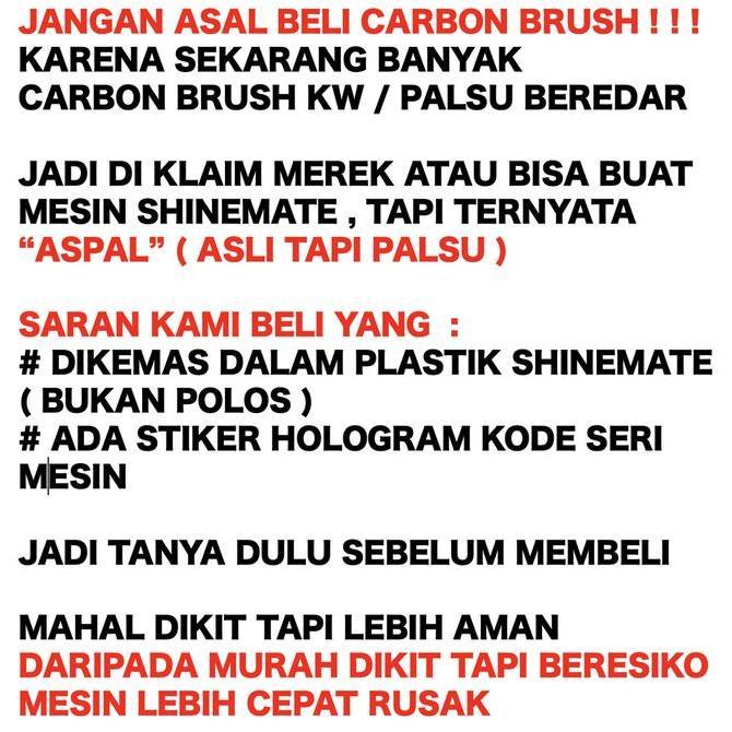 Carbon Brush Shinemate Seri EP802 ORIGINAL