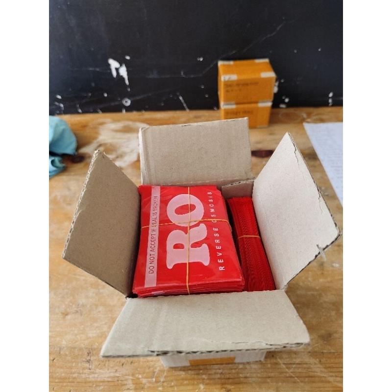 Segel Galon Ro Merah Tulisan Putih 200 Pcs