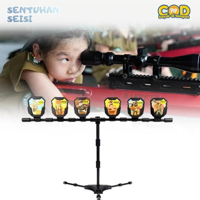 Bisa COD Tembak Latihan Tembak Mainan Sasaran Tembak Shooting Target Sasaran Pistol Mainan