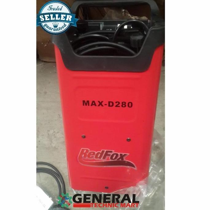 '' BATTERY CHARGER MOBIL MOTOR ACCU CHARGER AKI MAX-D280 REDFOX *