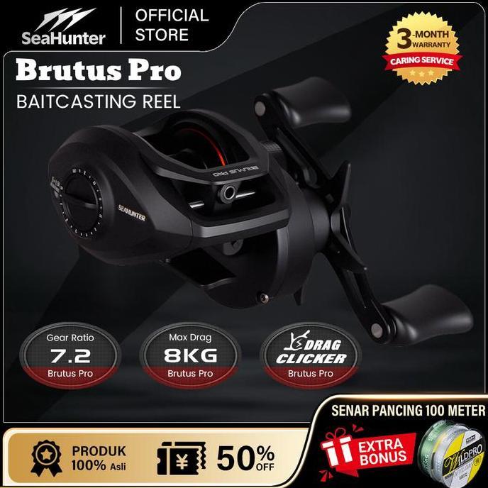 [OFFICIAL] SeaHunter x KASTKING BRUTUS & Brutus Pro Reel BC Reel Pancing, Saltwater Reel Baitcasting