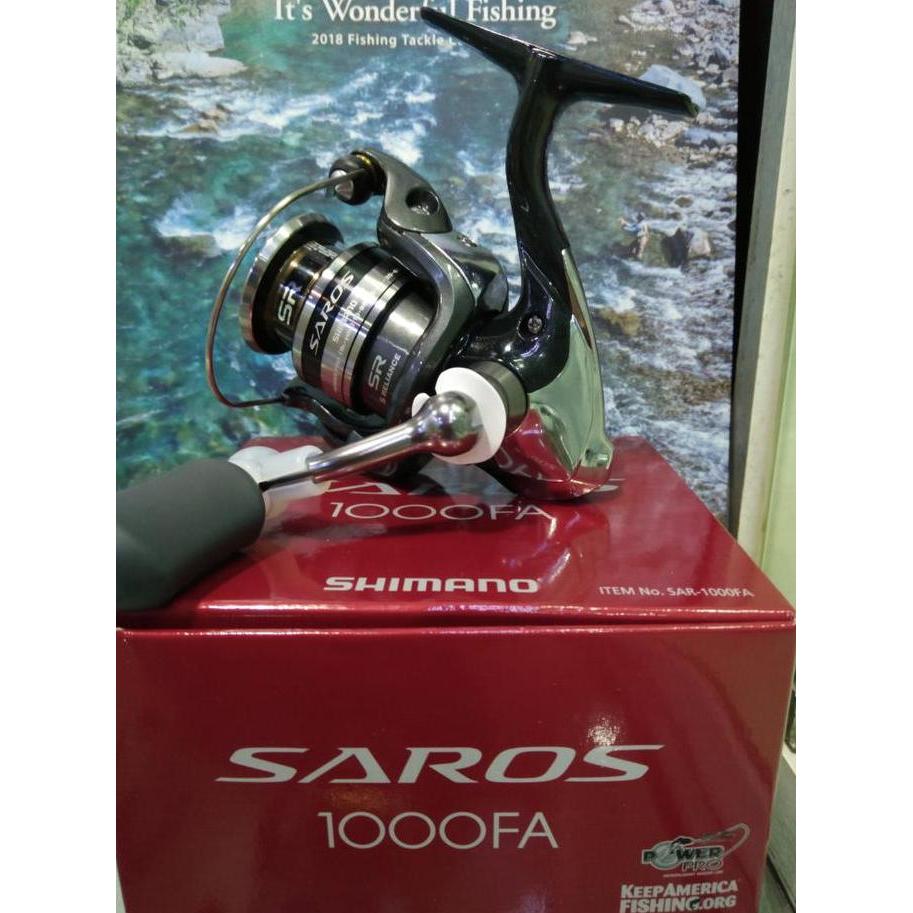 Best Seller Reel shimano saros 1000fa Berkualitas 100% original