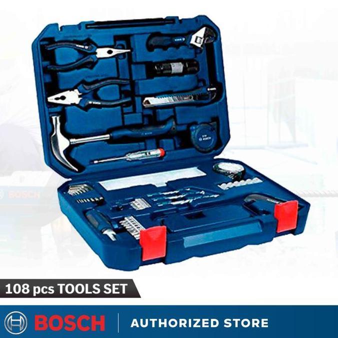 BOSCH Toolkit 108 Pcs Mixed Set 108 Multifunction Tool Kit