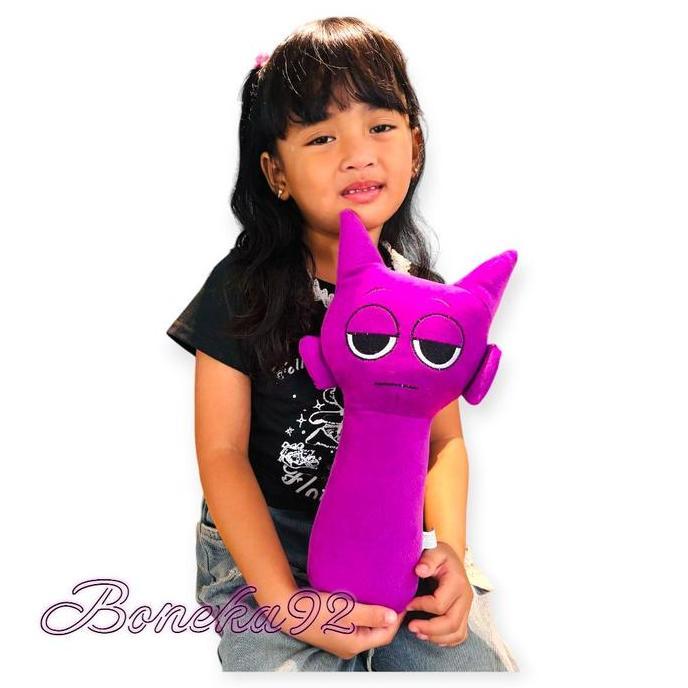 Bnc - Boneka Sprunki Icredbox Karakter Horor Lucu Uk.30Cm