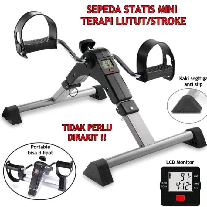 Ftns - Sepeda Statis Terapi Kaki Sendi Tulang Lutut Stroke