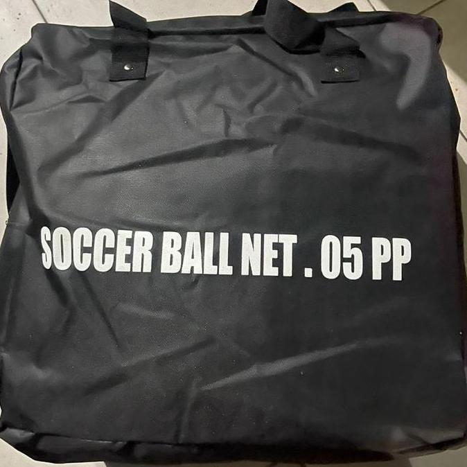 _krevan76 - JARING GAWANG SOCCER BALL NET IMPORT BAHAN POLYSTER + TAS IMPORT BAGUS